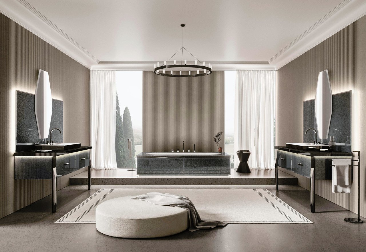 Hilton 01 Bathroom Furniture by Vitage (Milldue edition)