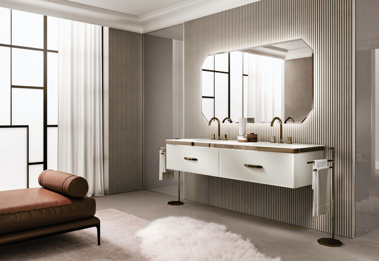 Hilton 03 Bathroom Furniture by Vitage (Milldue edition)