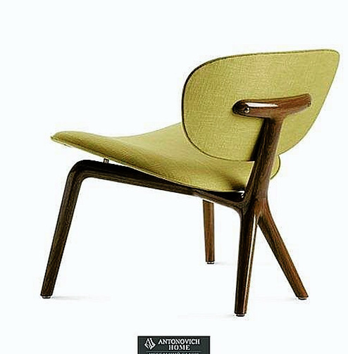 Rondine Armchair by Ceccotti Collezioni, view 2