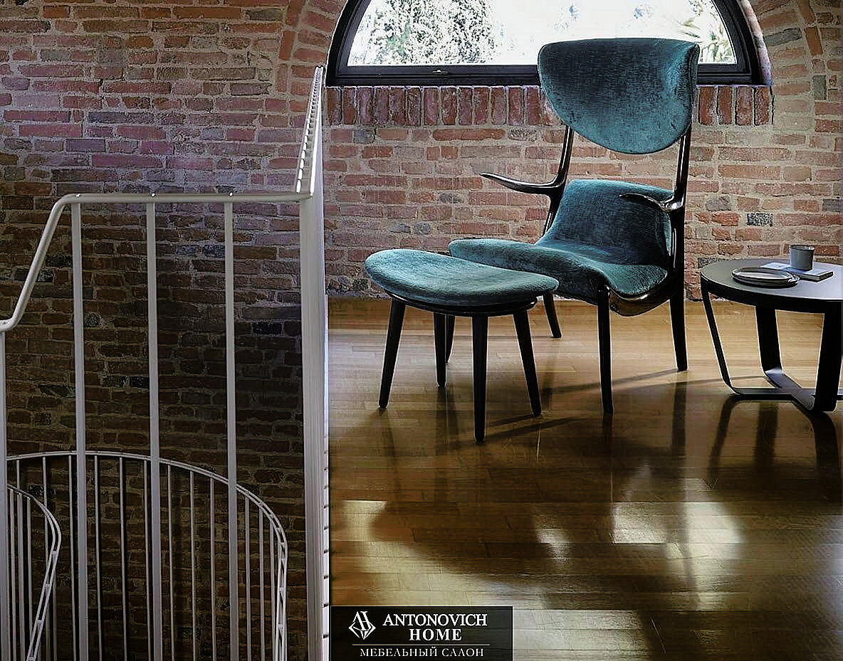 Star Treck Armchair and Pouf by Ceccotti Collezioni, view 6