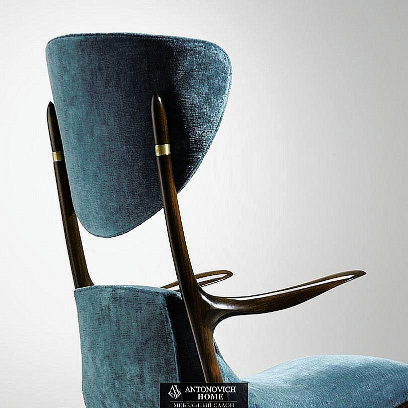 Star Treck Armchair and Pouf by Ceccotti Collezioni, view 3