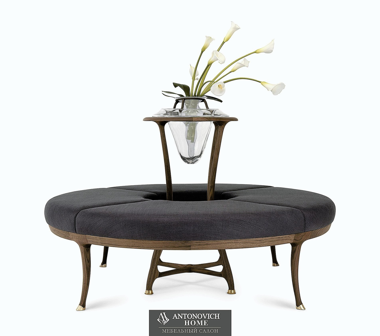 Ceccotti Collezioni Large Flower Sofa, view 2