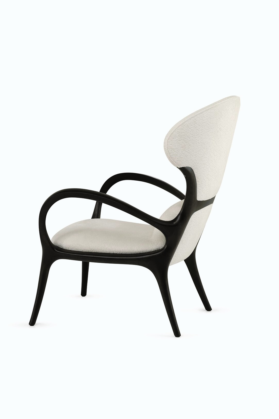 Ceccotti Collezioni Saturn e Saturnino Armchair and Pouf