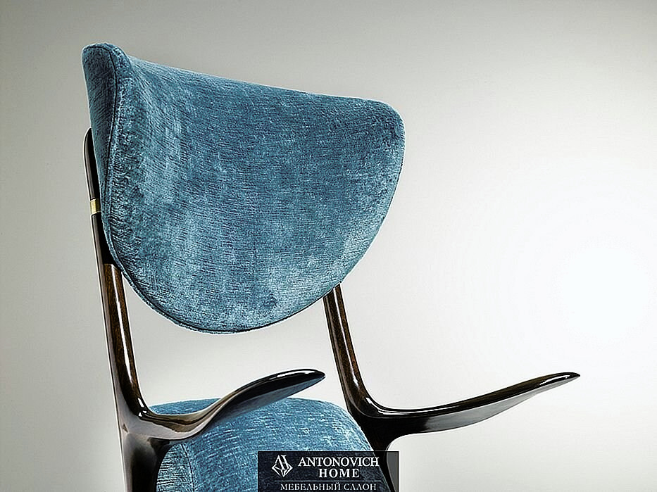 Star Treck Armchair and Pouf by Ceccotti Collezioni, view 2