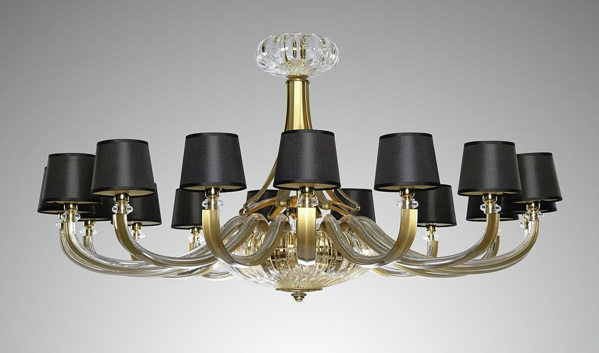 Iris Cristal SANTORINI Crystal Chandelier