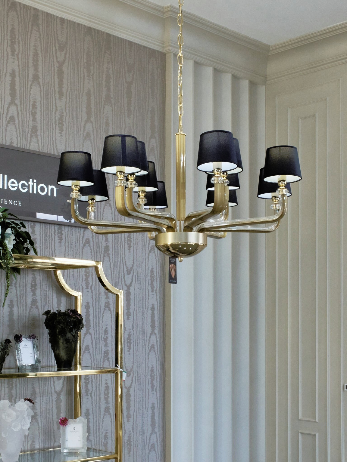 Iris Cristal SANTORINI Crystal Chandelier, view 4