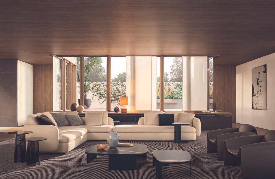 Poliform Calming Retreat Living Room