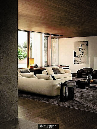Poliform Calming Retreat Living Room, view 15