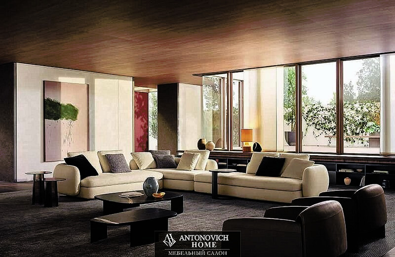 Poliform Calming Retreat Living Room, view 2