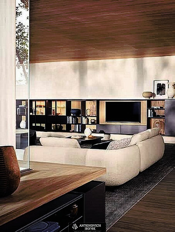 Poliform Calming Retreat Living Room, view 4