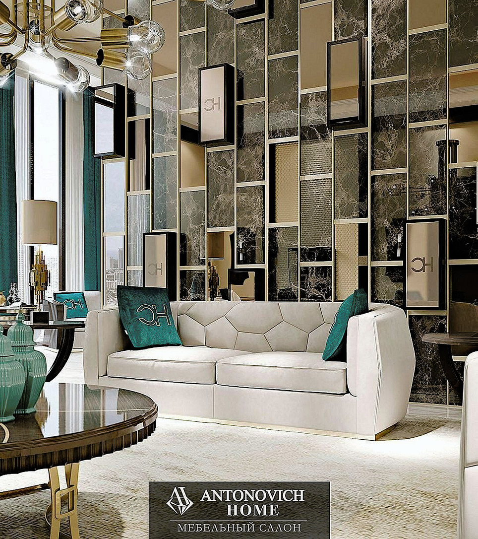 TEMPTATION Living Room by Carpanese Home Italia, view 2