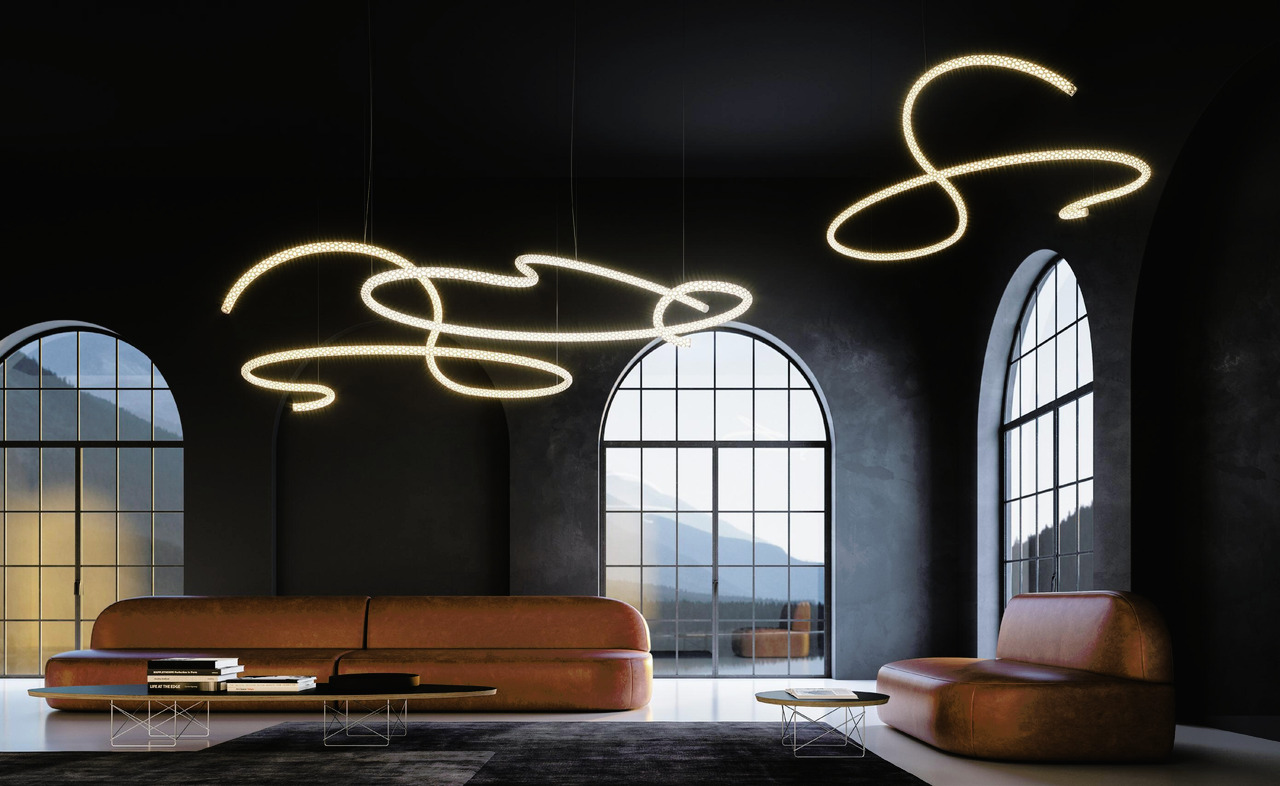 Rotaliana Squiggle Italian Designer Lighting