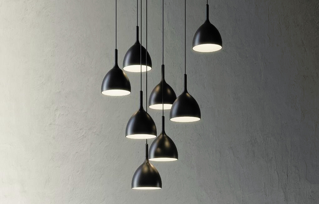 Rotaliana Drink Pendant and Floor Lamps
