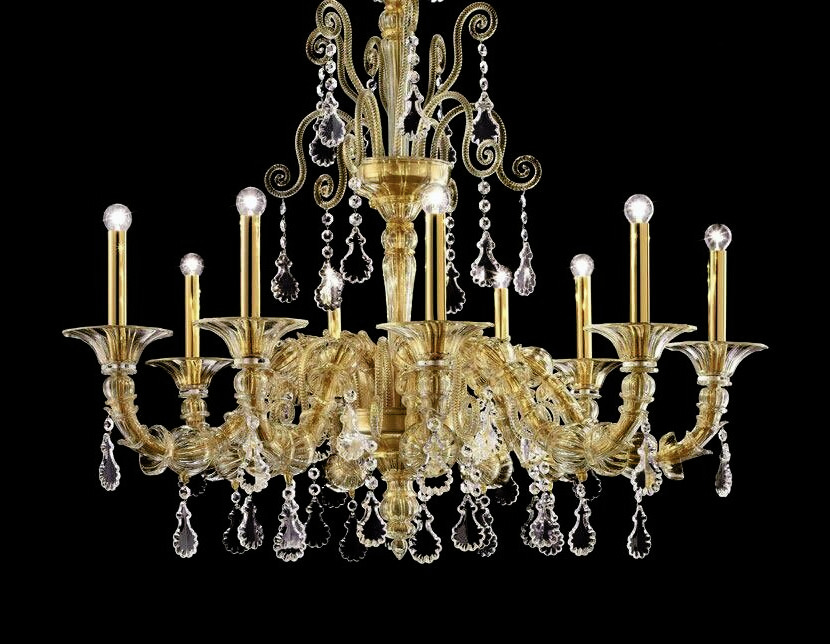 Baikal Chandelier by Barovier&Toso