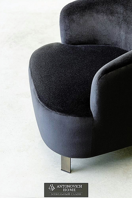 Porada Copine Steel Armchair, view 3