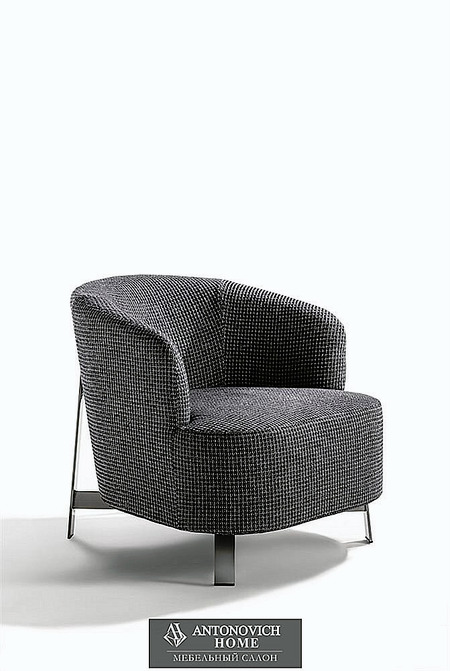 Porada Copine Steel Armchair, view 2