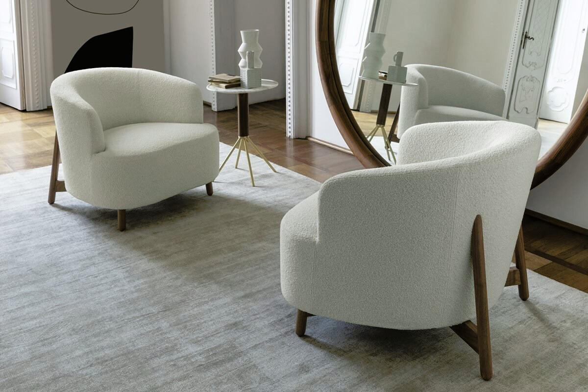 Porada Copine wood Armchair