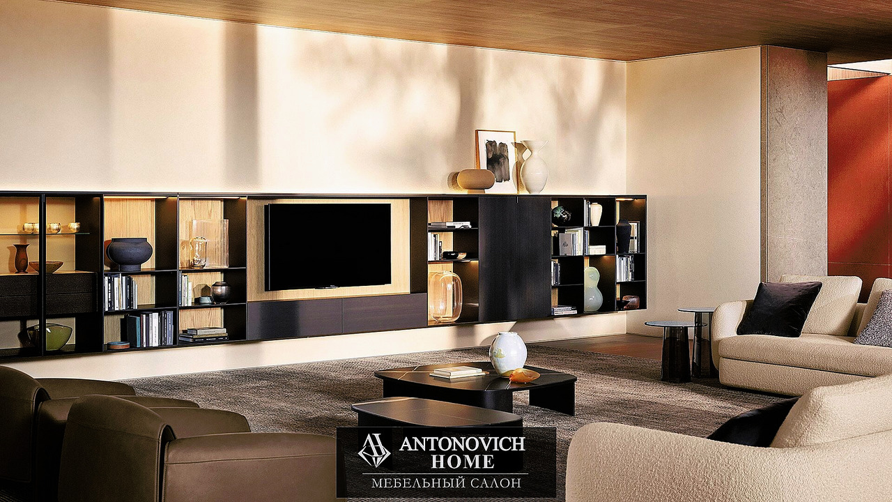 Poliform Code Modular Living Room System, view 2