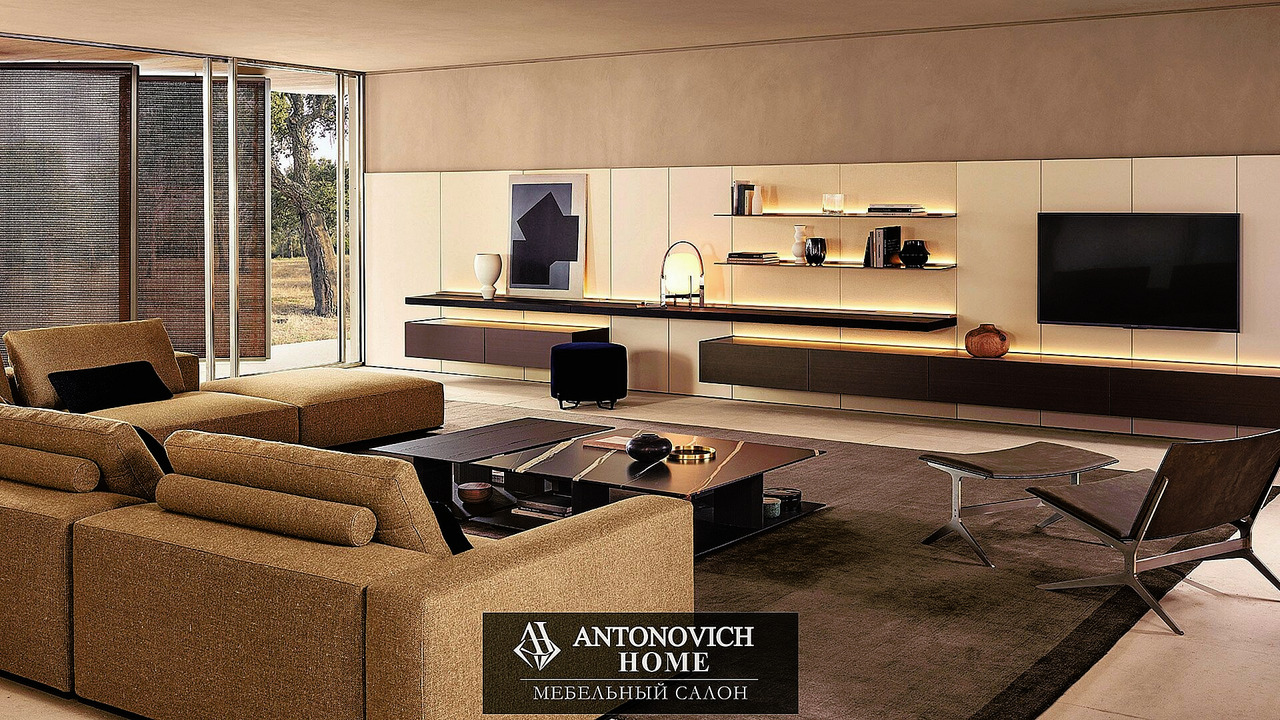 Poliform Code Modular Living Room System, view 4