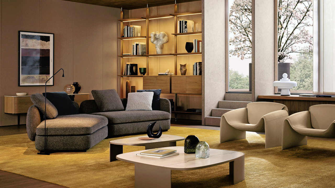 Poliform Lexington Modular Living Room Systems