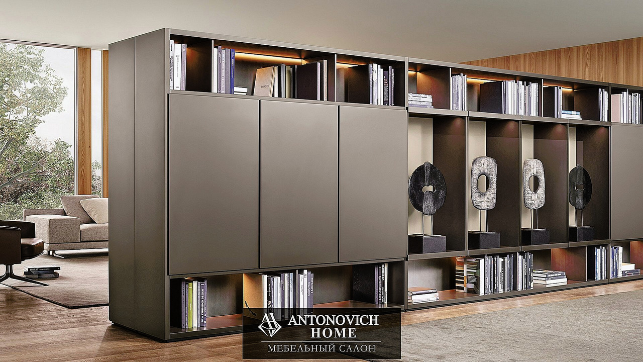 Poliform Wall System Modular Living Room Furniture, view 14