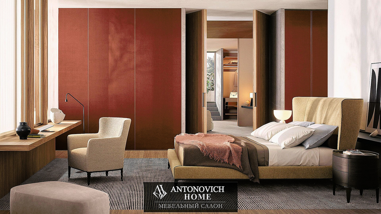 Poliform Gentleman Bedroom Collection, view 6