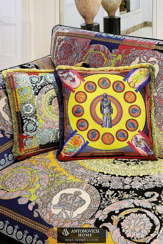 Versace Home Rhapsody Living Room Furniture, view 8