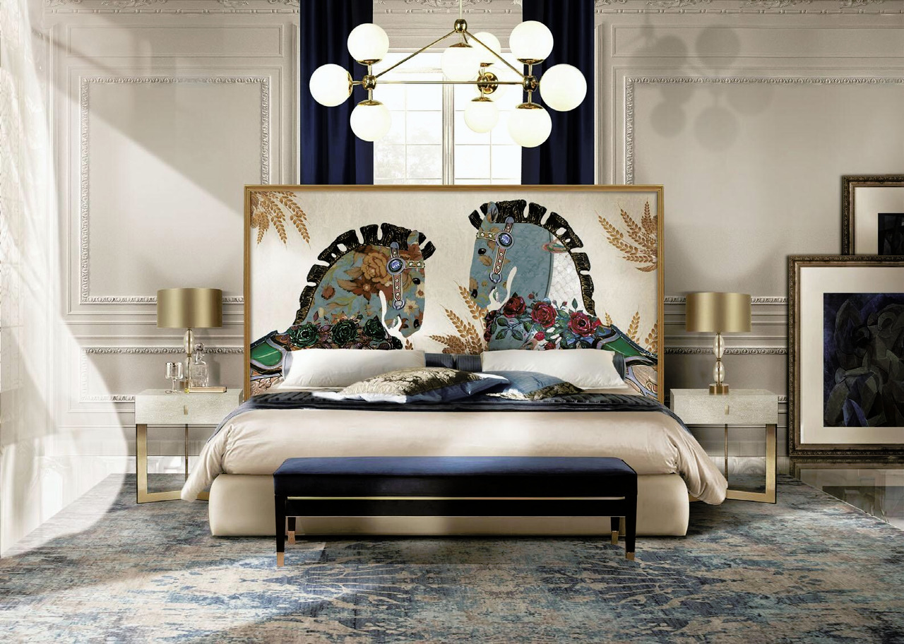 Caspani Tino Crazy Horse Bedroom Collection