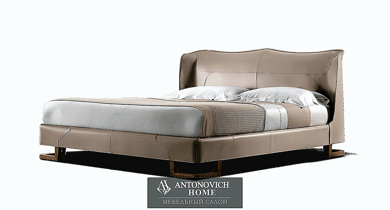 Giorgetti Corium Leather Bed, view 3