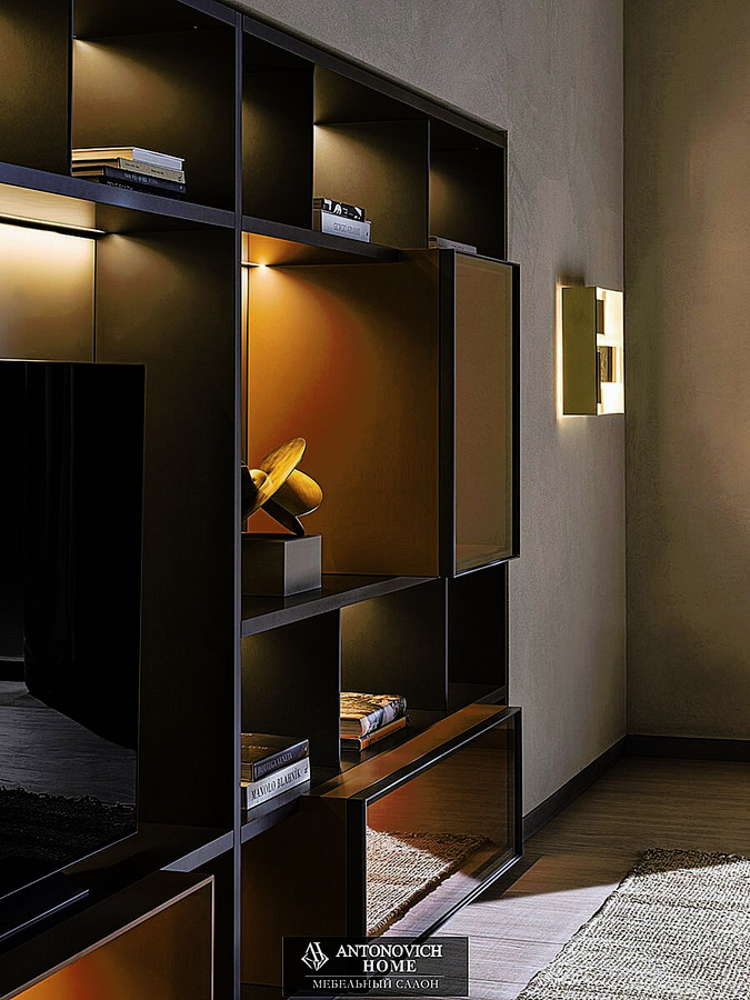 Molteni Group 505 UP System for the Living Room, view 3