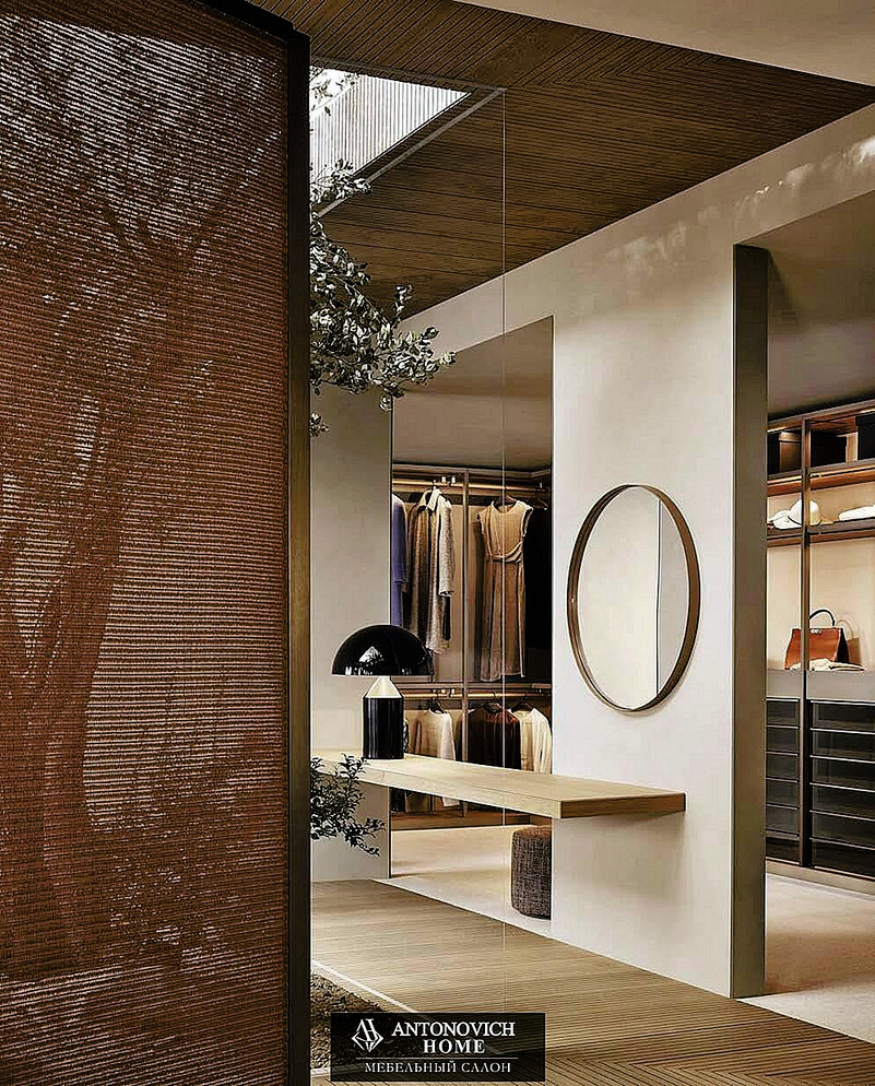 Poliform Senzafine Walk-In Wardrobe System, view 2