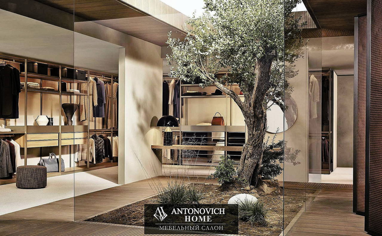 Poliform Senzafine Walk-In Wardrobe System, view 3