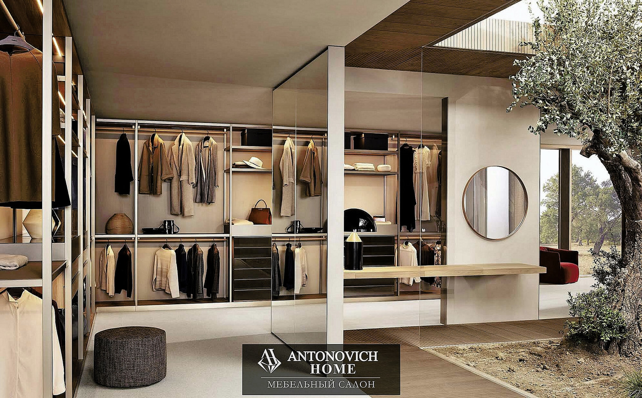 Poliform Senzafine Walk-In Wardrobe System, view 5