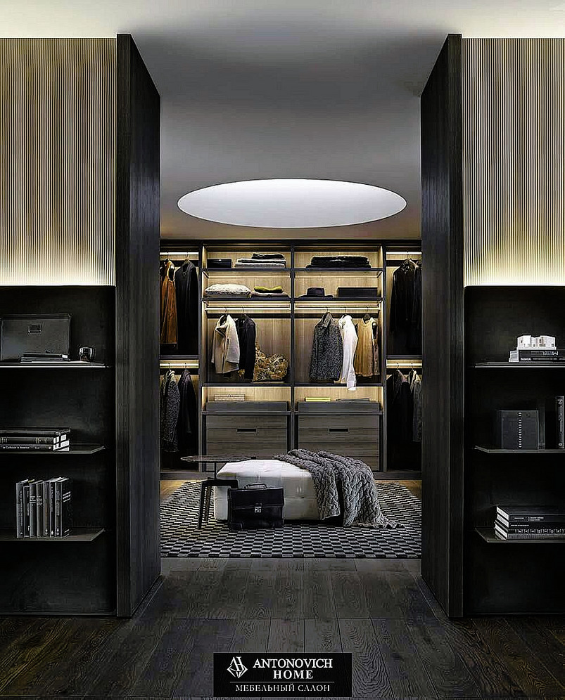 Poliform Senzafine Walk-In Wardrobe System, view 12