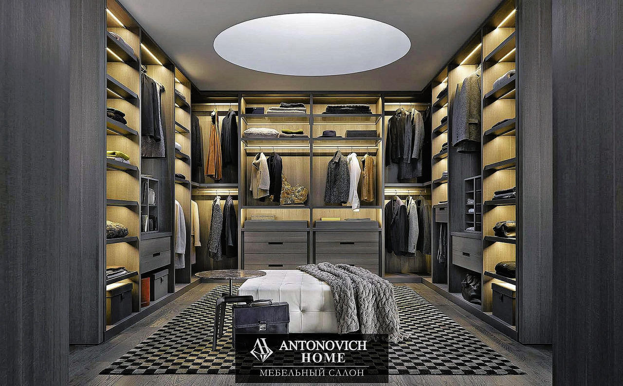 Poliform Senzafine Walk-In Wardrobe System, view 13
