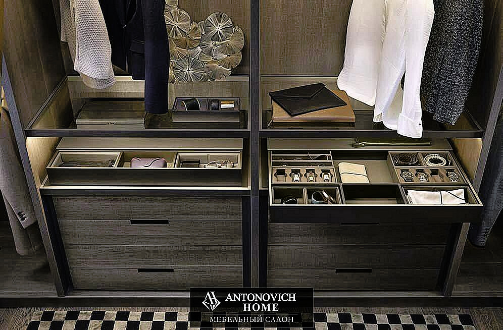 Poliform Senzafine Walk-In Wardrobe System, view 14
