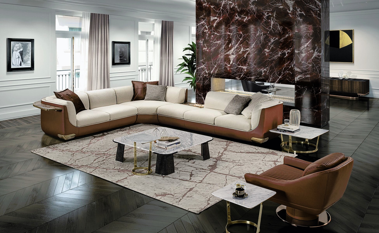 Longhi Bravery Modular Sofa Collection