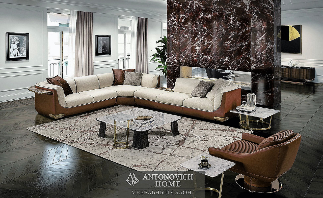 Longhi Bravery Modular Sofa Collection, view 6
