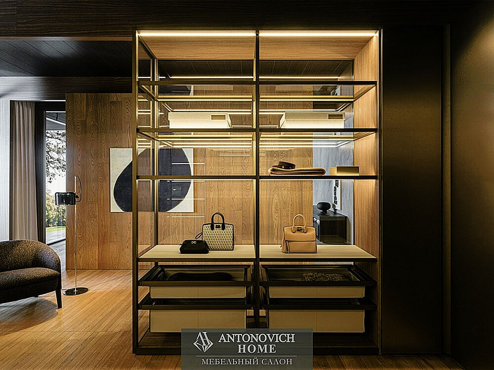 Molteni Group Gliss Master Walk-In Wardrobe, view 3