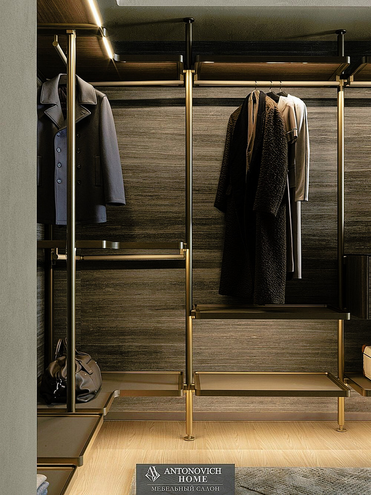 Molteni Group Hector Night Wardrobe System, view 3