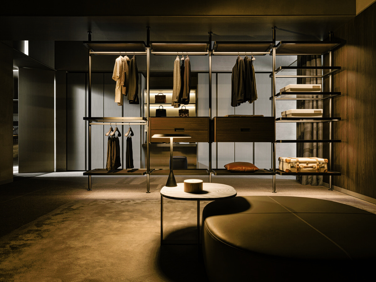 Molteni Group Hector Night Wardrobe System