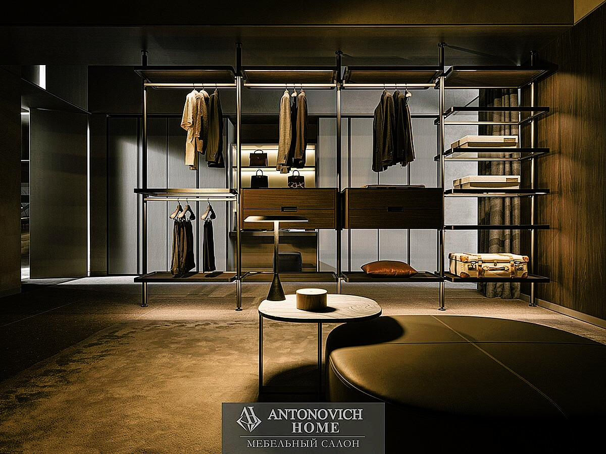 Molteni Group Hector Night Wardrobe System, view 10