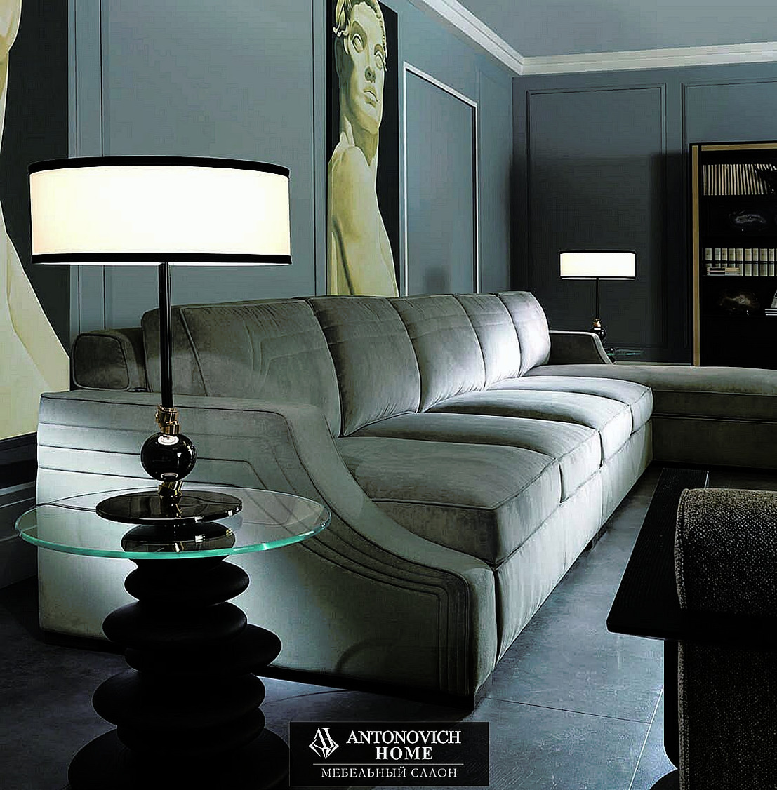 Zanaboni Jordan/e Living Room, view 3