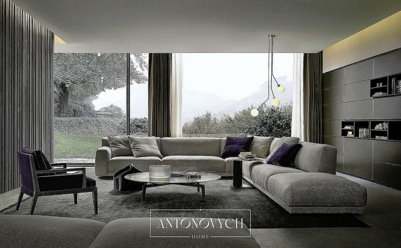 Poliform Paris Seoul Sofa, view 2