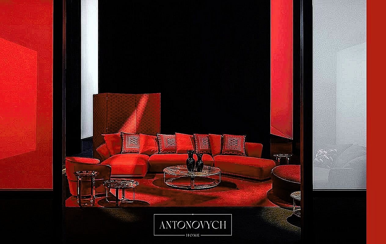 Versace Goddess Sectional Sofa, view 5