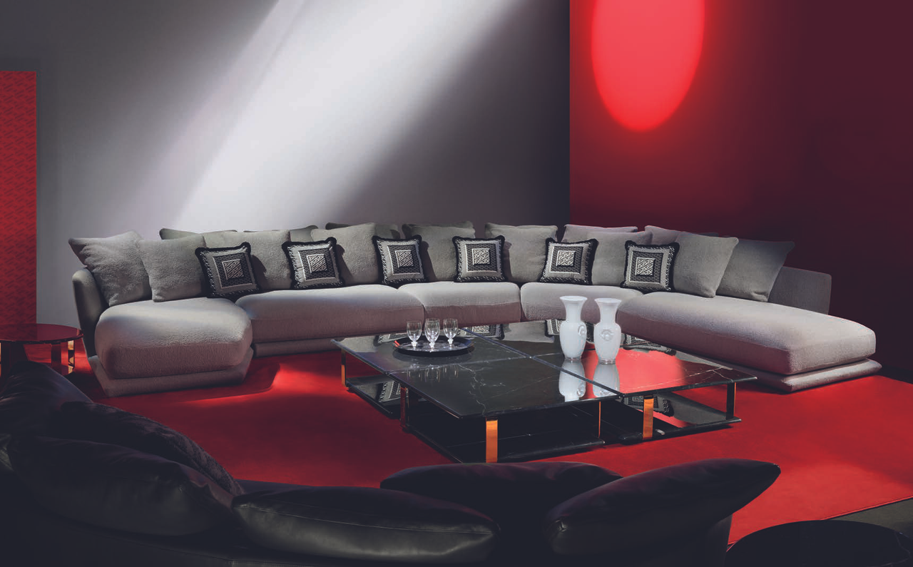 Versace La Greca Living Room Collection