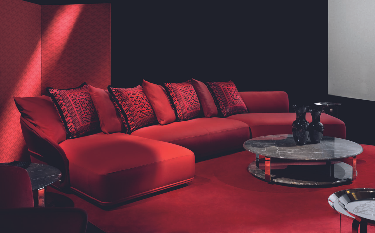 Versace Goddess Sectional Sofa