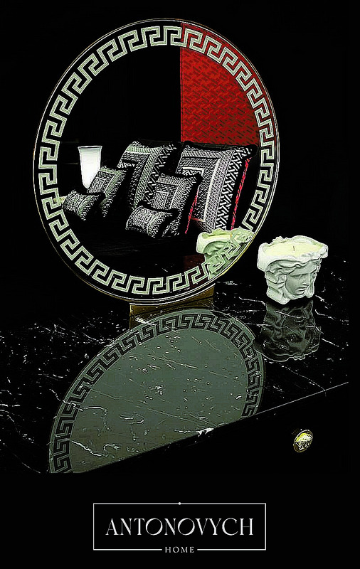 Versace Home La Medusa Bedroom, view 2