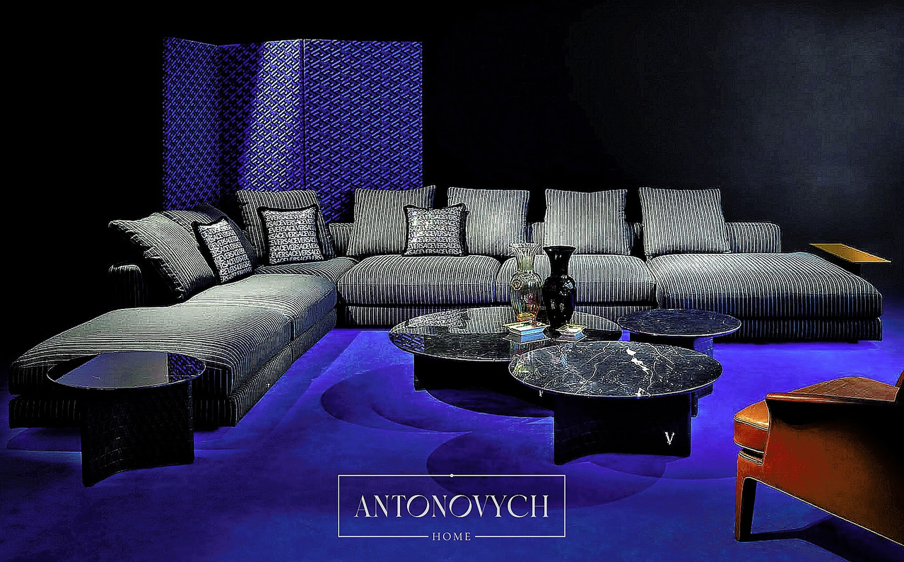 Versace Home V21 Signature Sofa, view 7