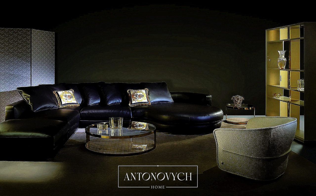 Versace Home V21 Signature Sofa, view 3